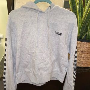 Vans cropped hoodie size Large